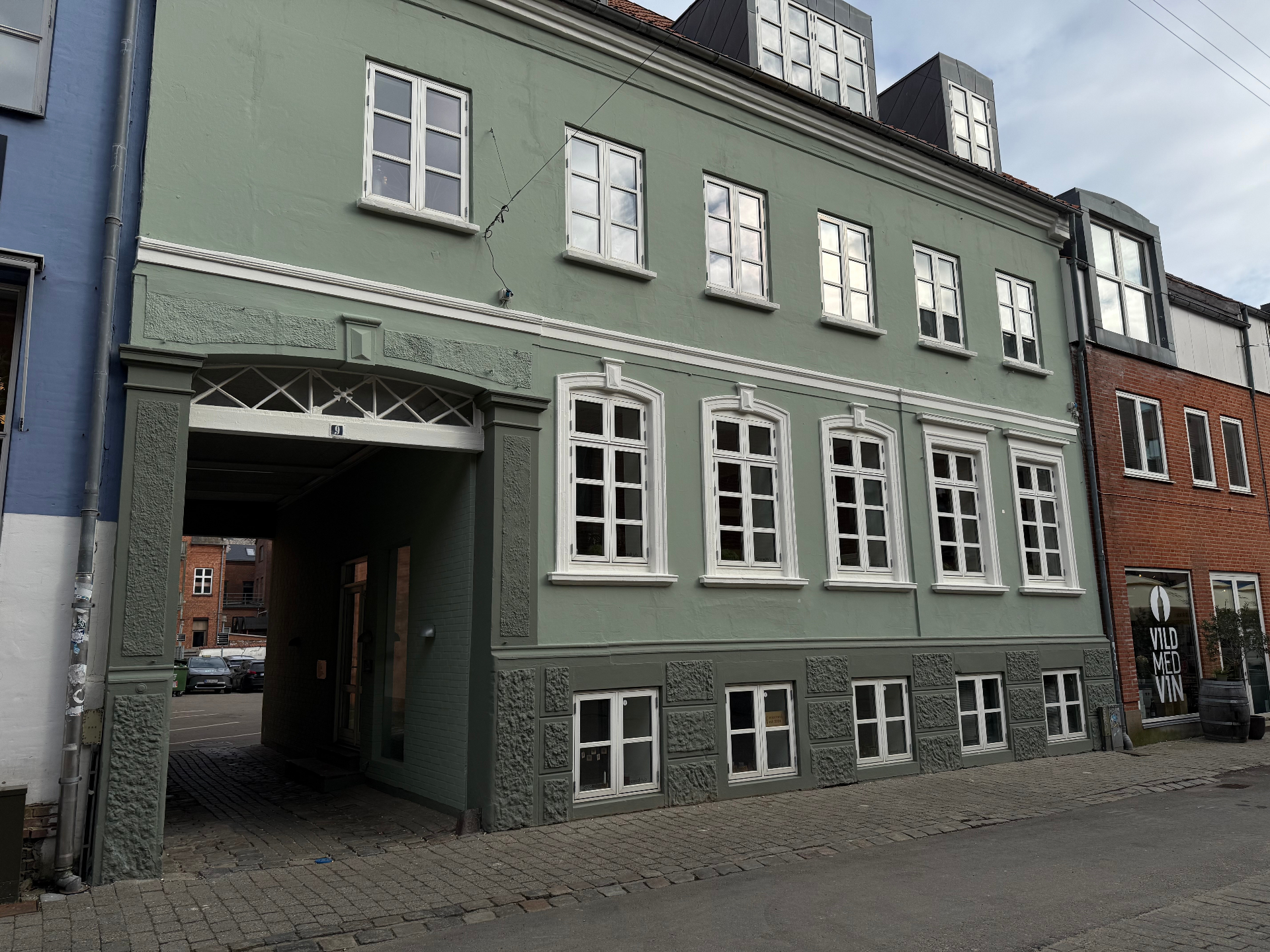 Hyggelig loungeområde i SecondHubs kontor i Kolding